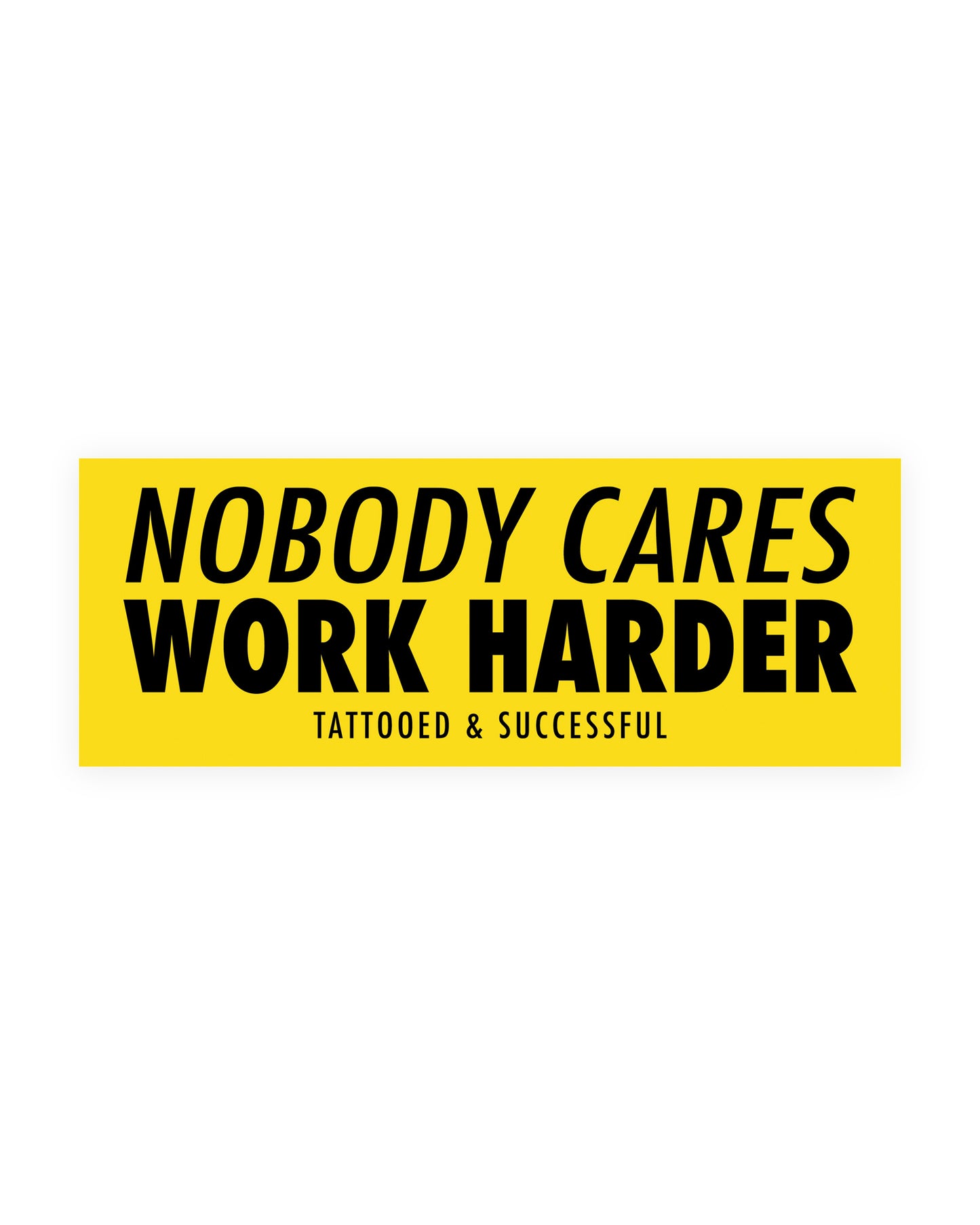 NCWH Sticker Yellow