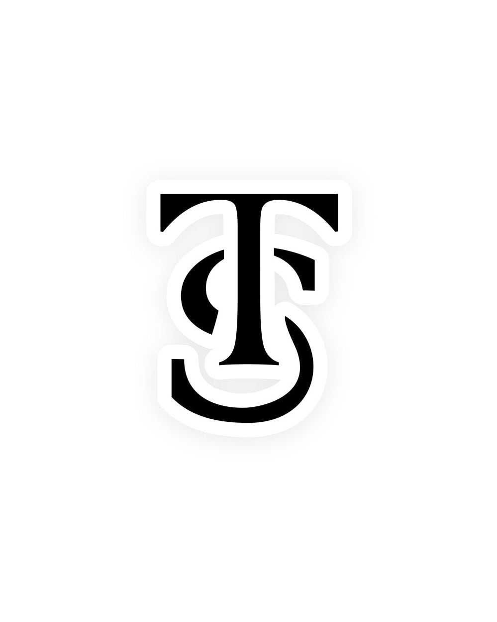 Icon Sticker- Black