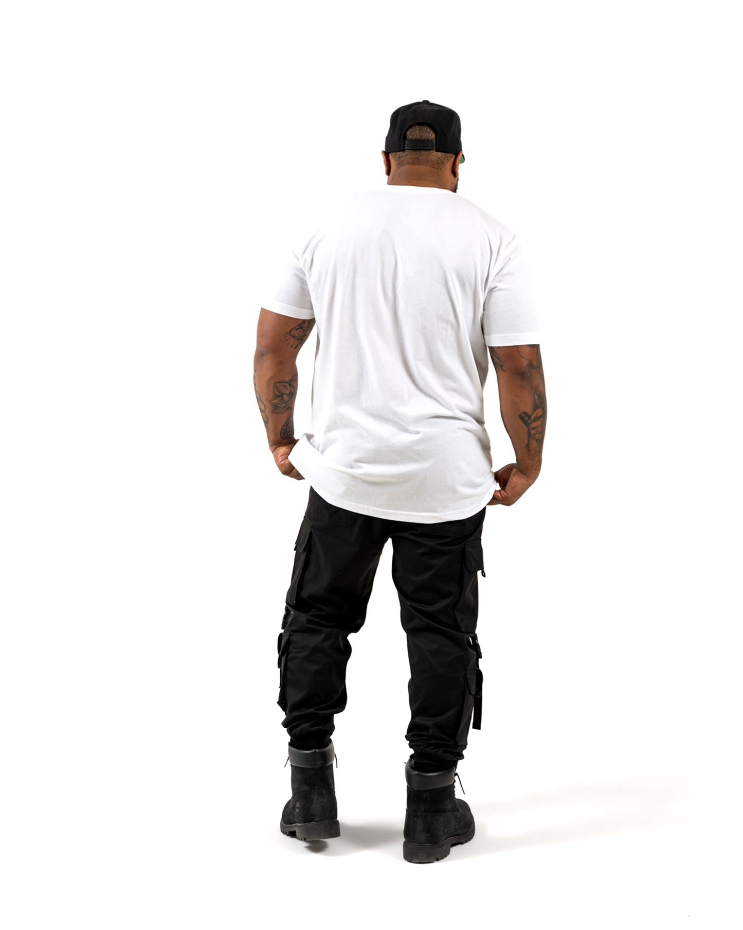 Classic BRKTHEMLD T-Shirt - White w/ Gold
