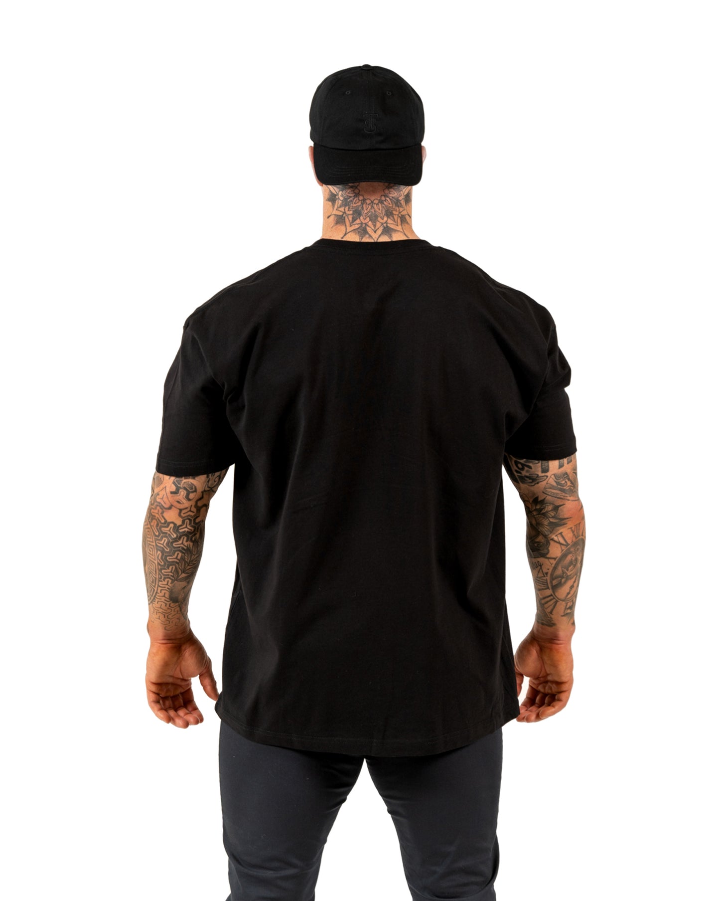 INKED Tee - Black w/ Gold