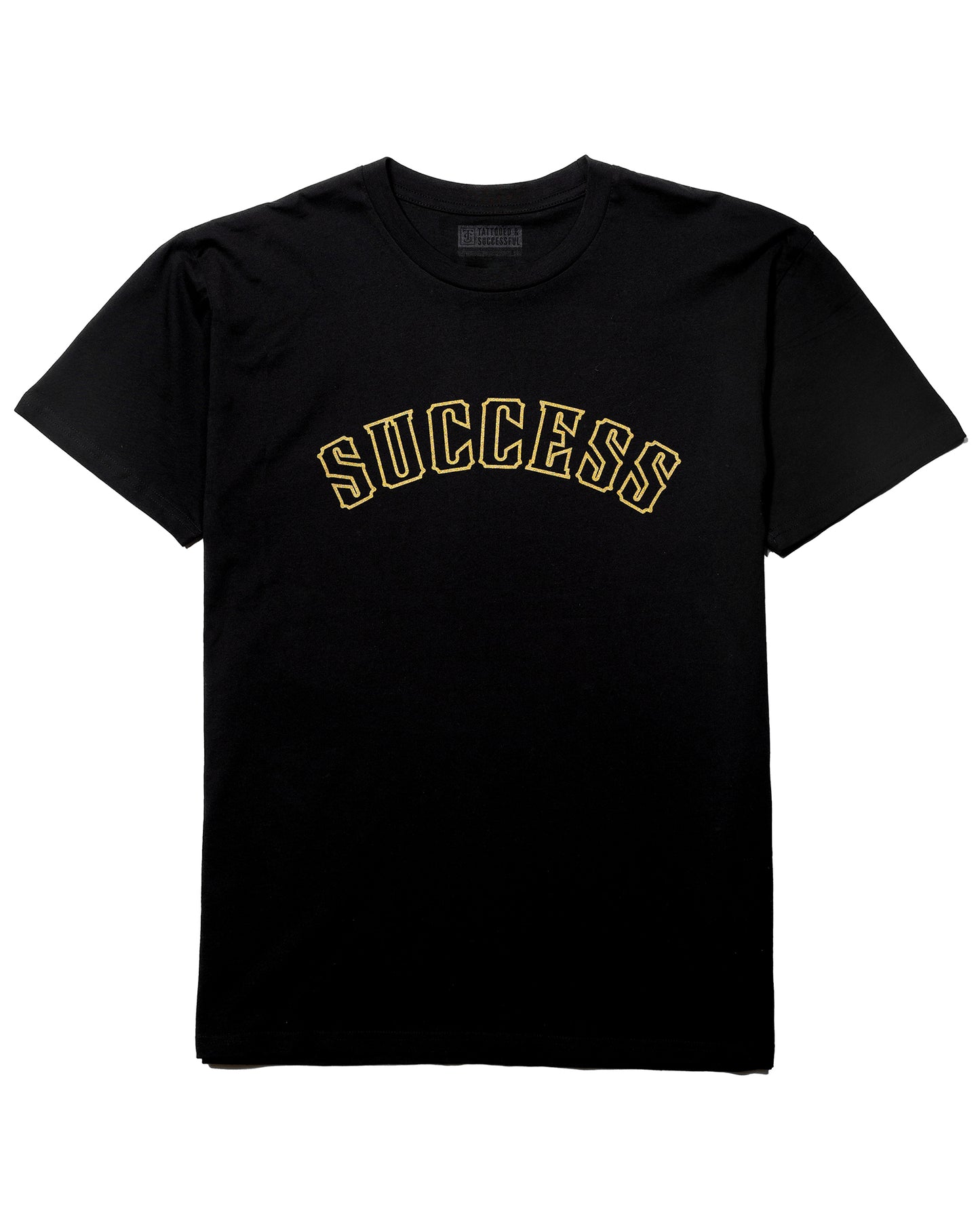Success 18 Tee - Black w/ Gold