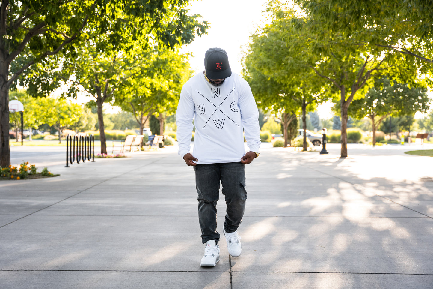 N.C.W.H. X LS - White