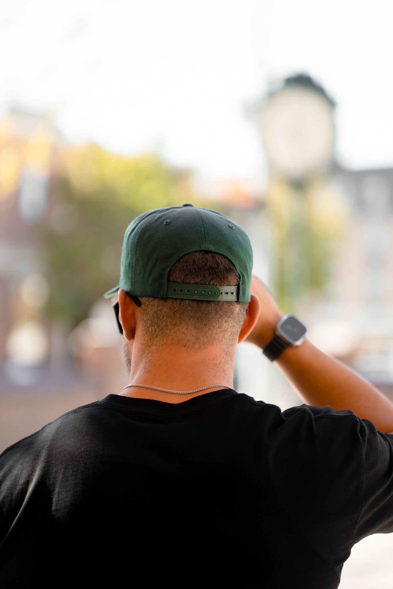 Icon Snapback Hat - Spruce w/ Black