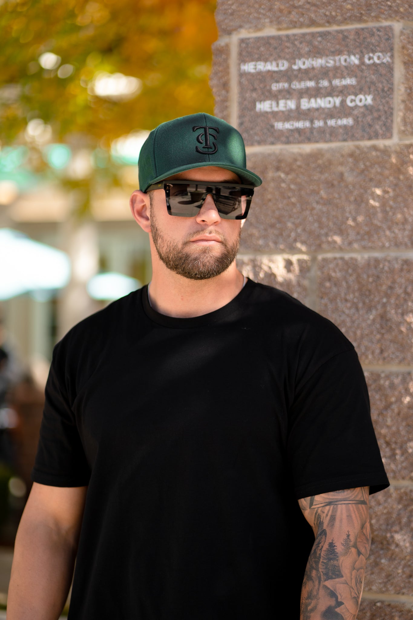 Icon Snapback Hat - Spruce w/ Black