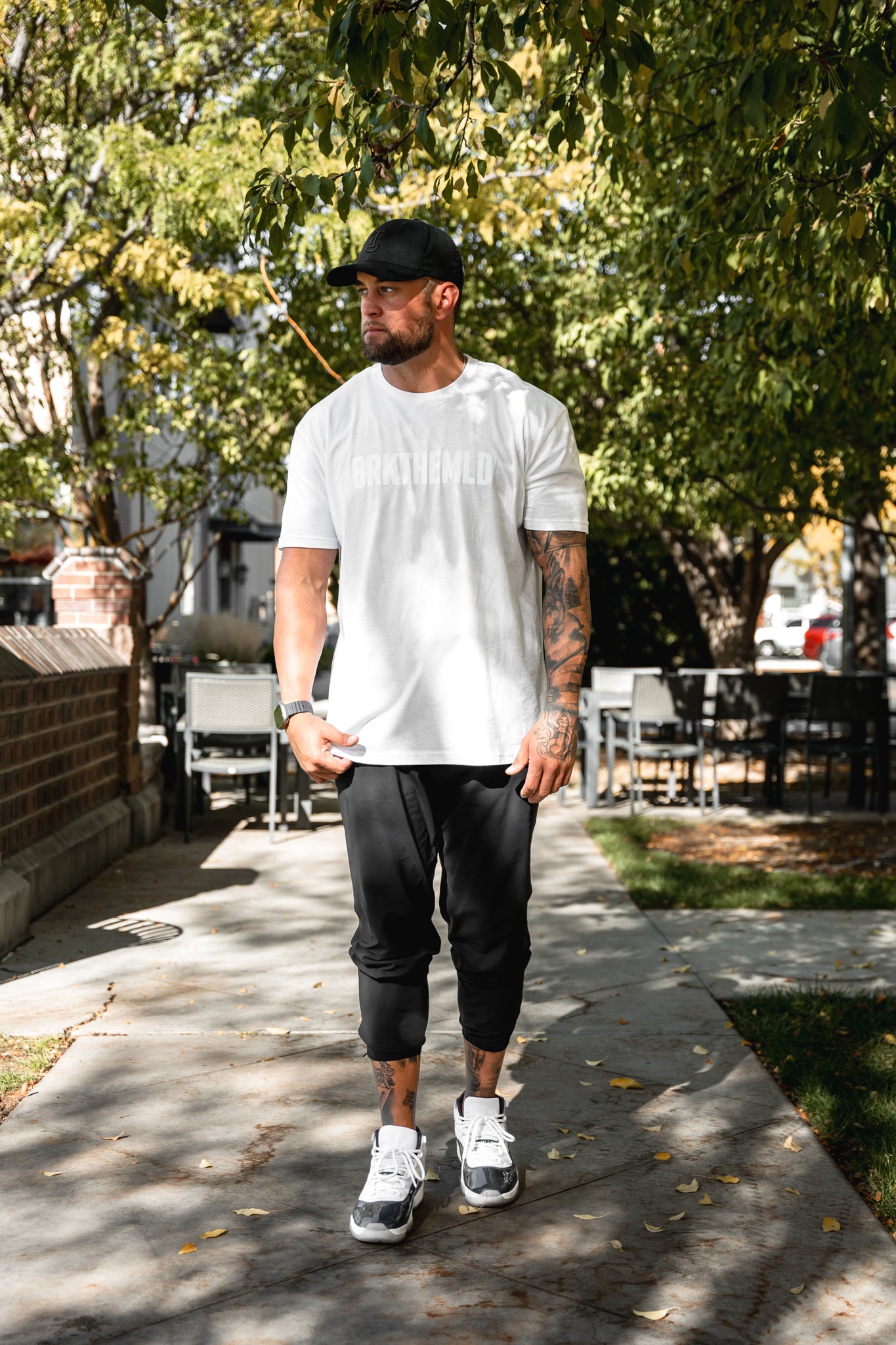 Classic BRKTHEMLD T-Shirt - White