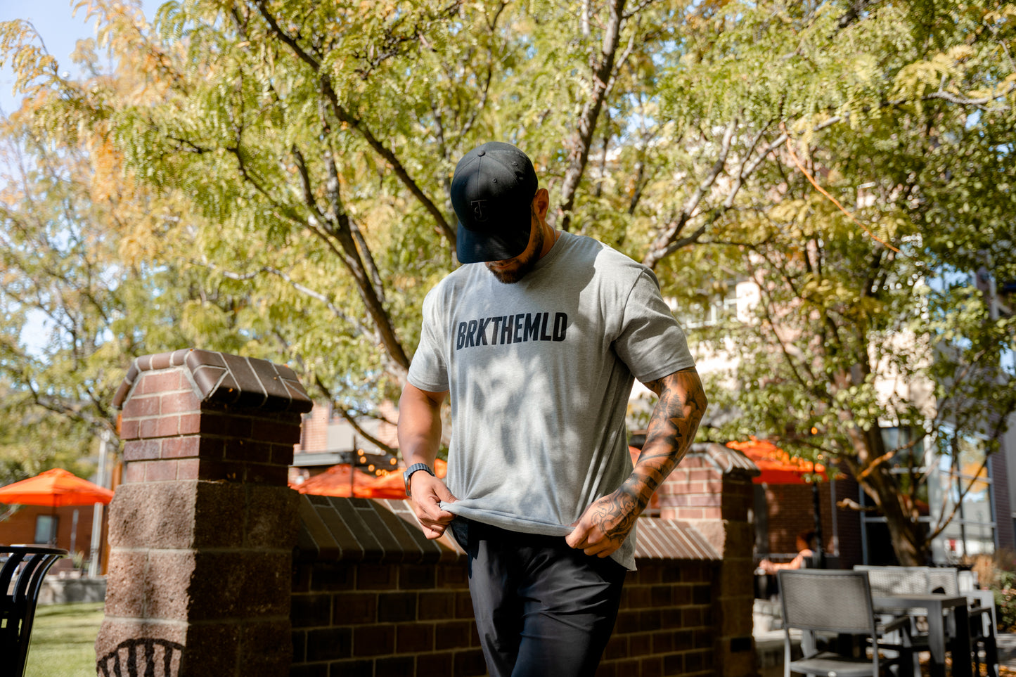 BRKTHEMLD Tee- Gray