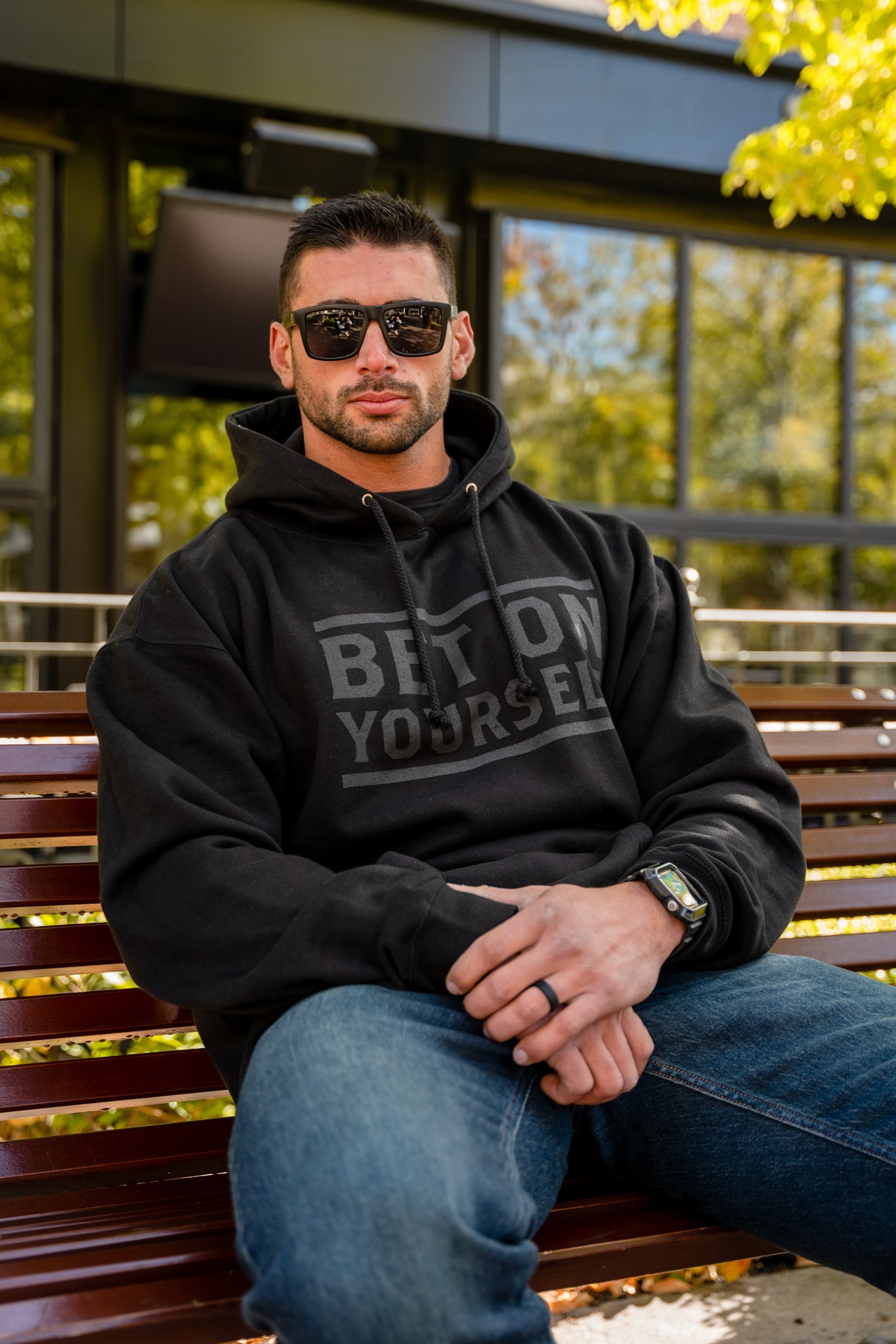 Bet On Yourself Hoodie - Blackout