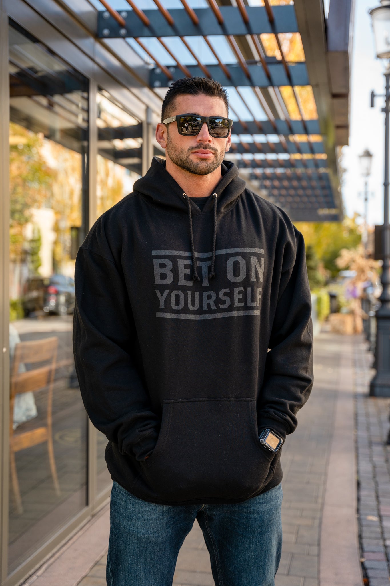 Bet On Yourself Hoodie - Blackout