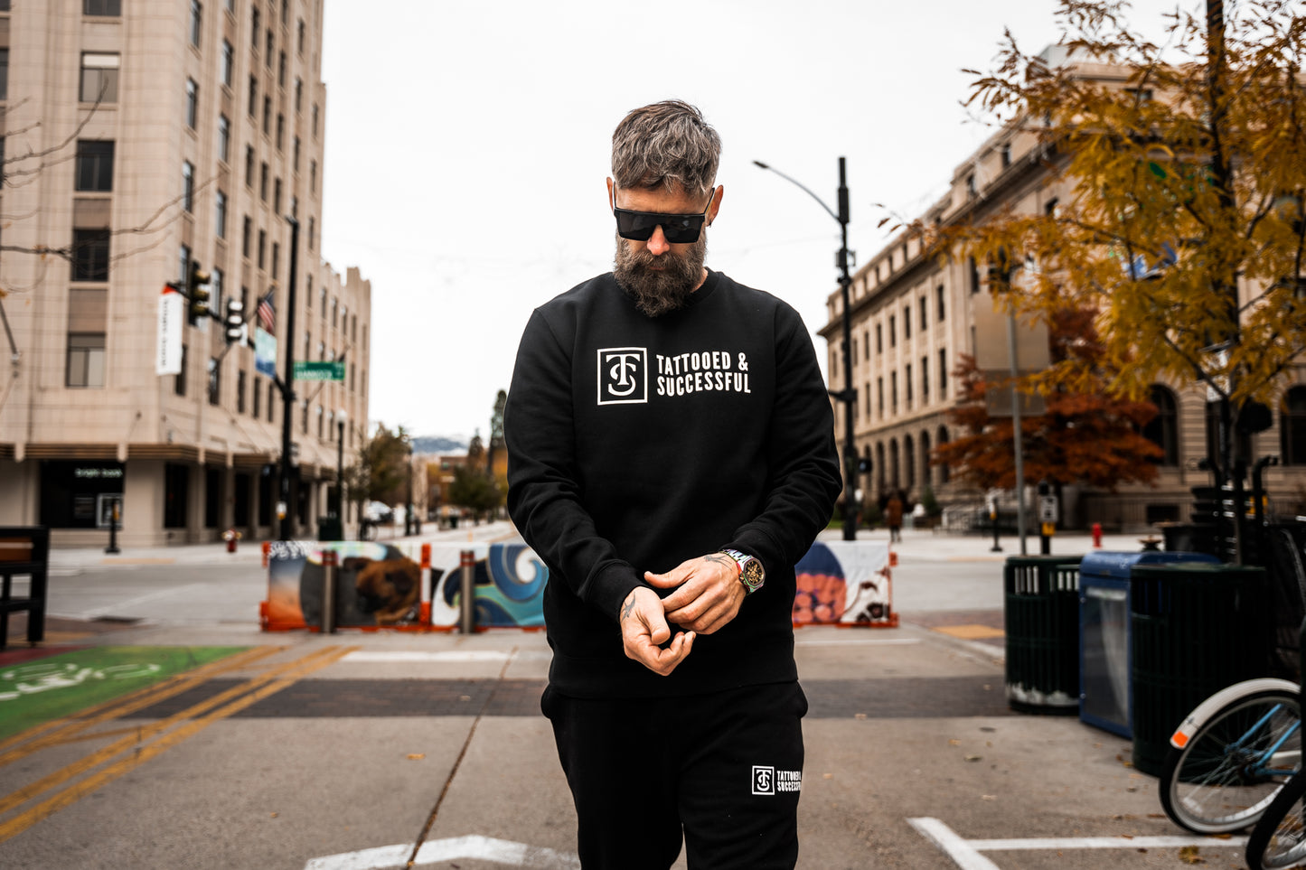 Core Crew Sweatshirt - Black