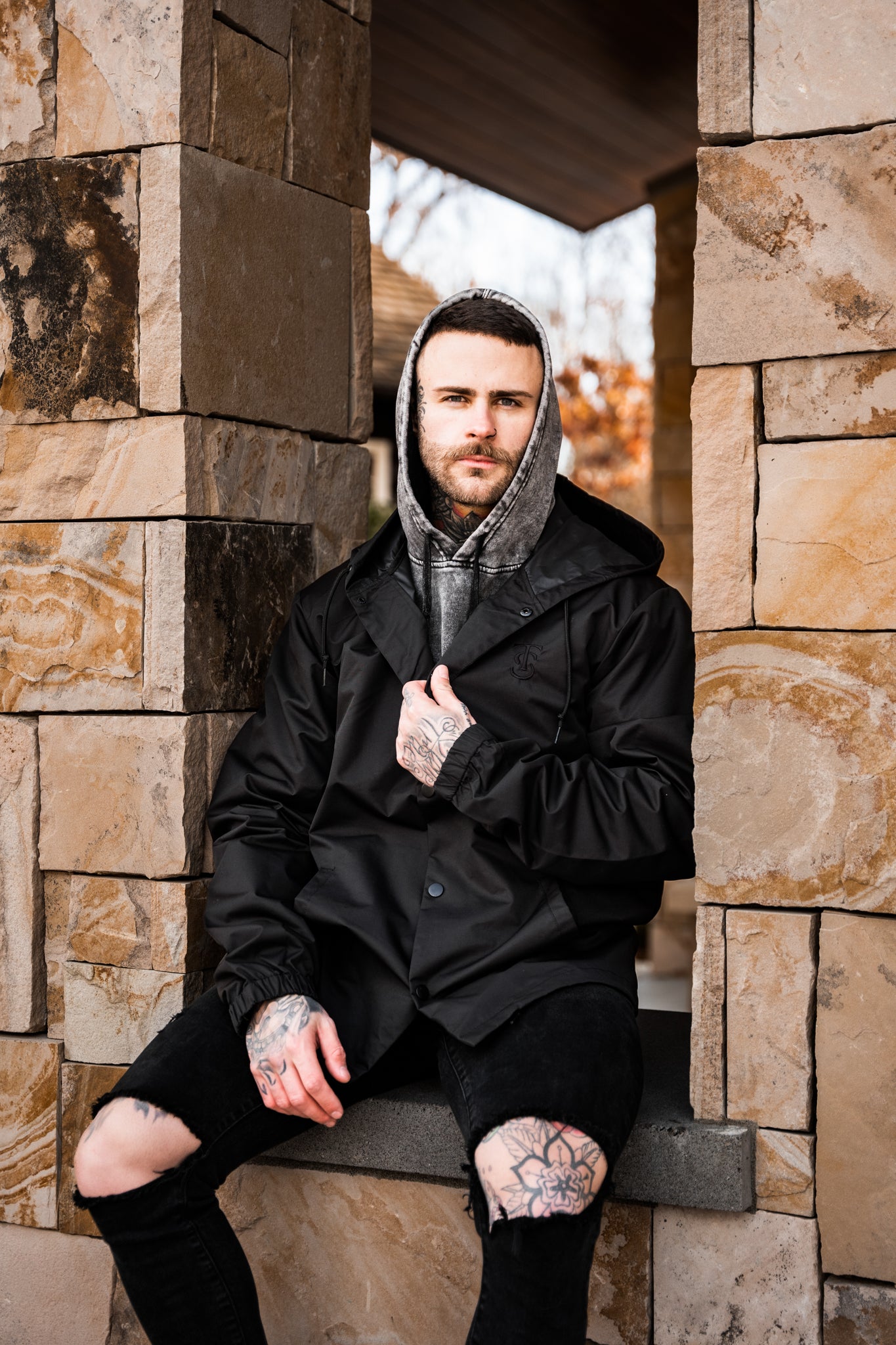 Icon Rain Jacket - Blackout