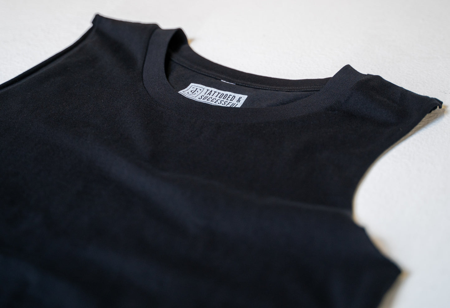 Premium Crop Tank - Blackout