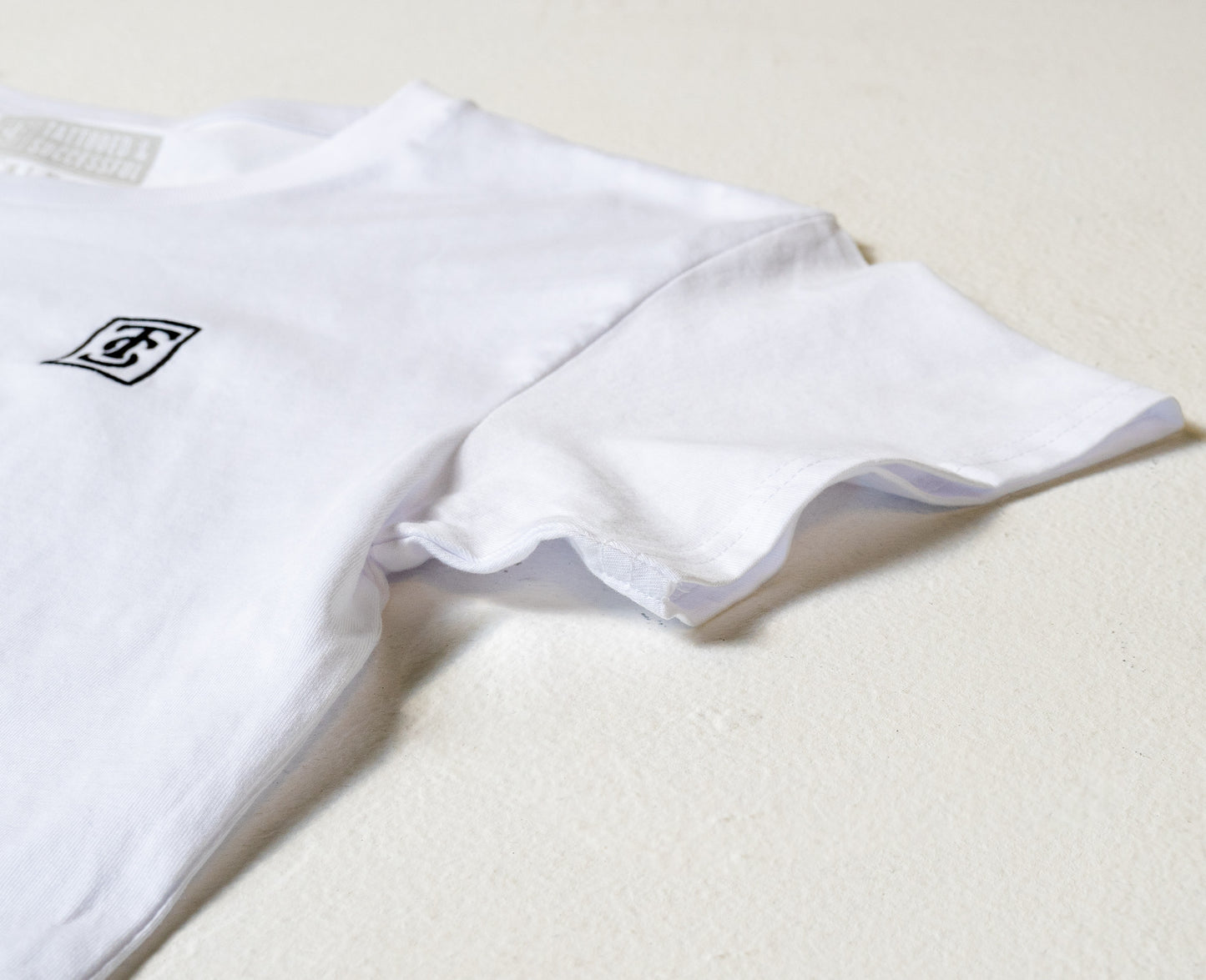 Premium Crop Tee - White