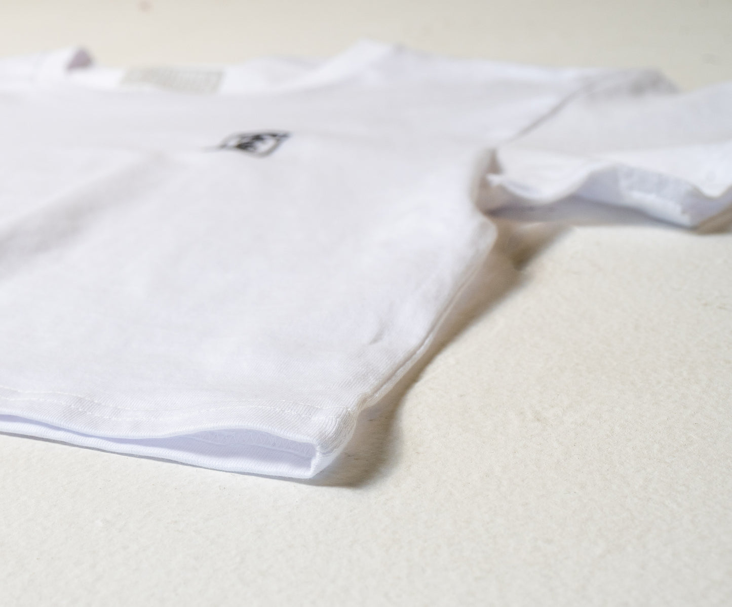 Premium Crop Tee - White