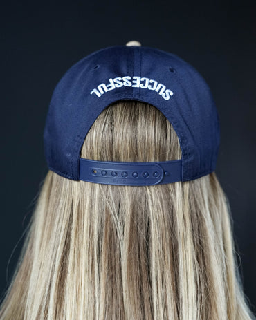 Fall Icon Hat - Navy/Tan