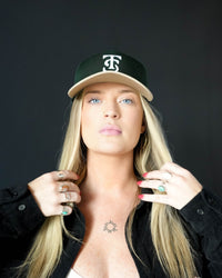 Fall Icon Hat - Green/Tan