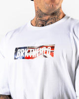 Stars & Stripes BRKTHEMLD Tee - White