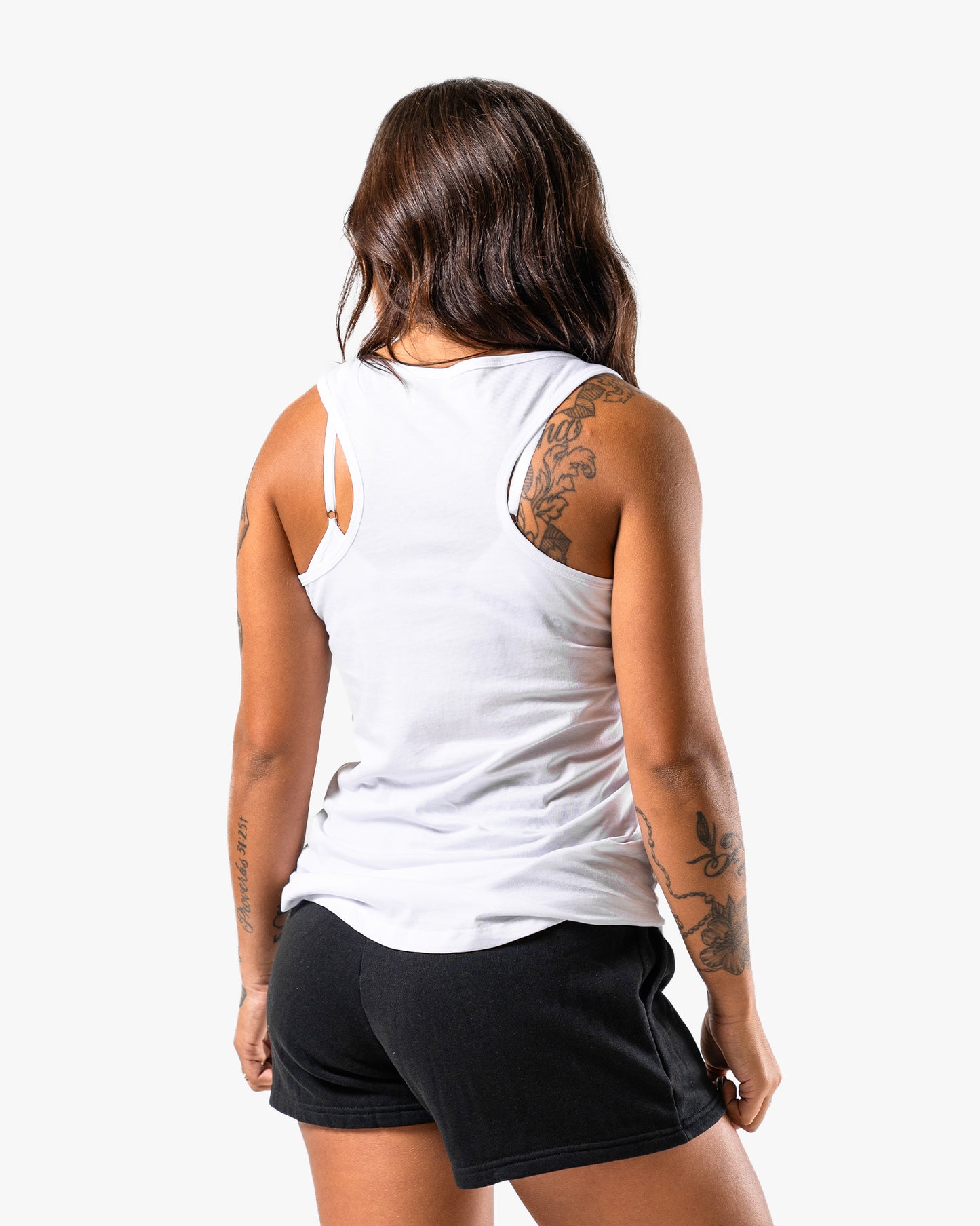 Stars & Stripes BRKTHEMLD Racerback Tank  - White