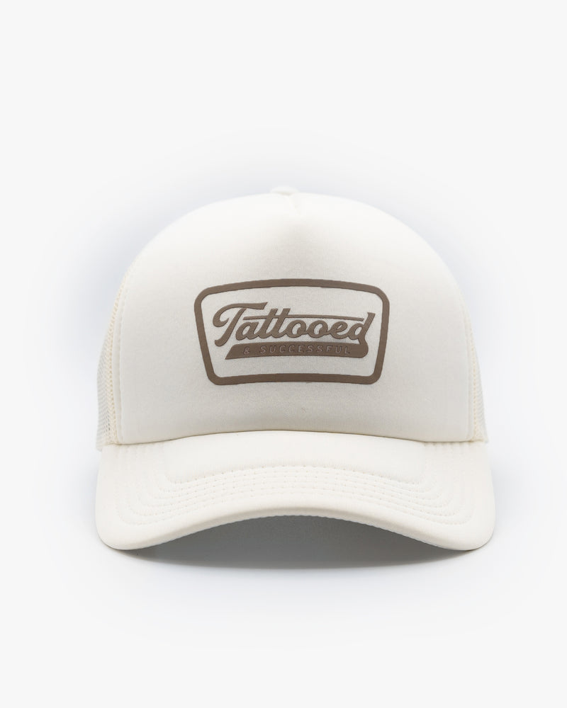 Vintage Trucker - ECRU/BROWN