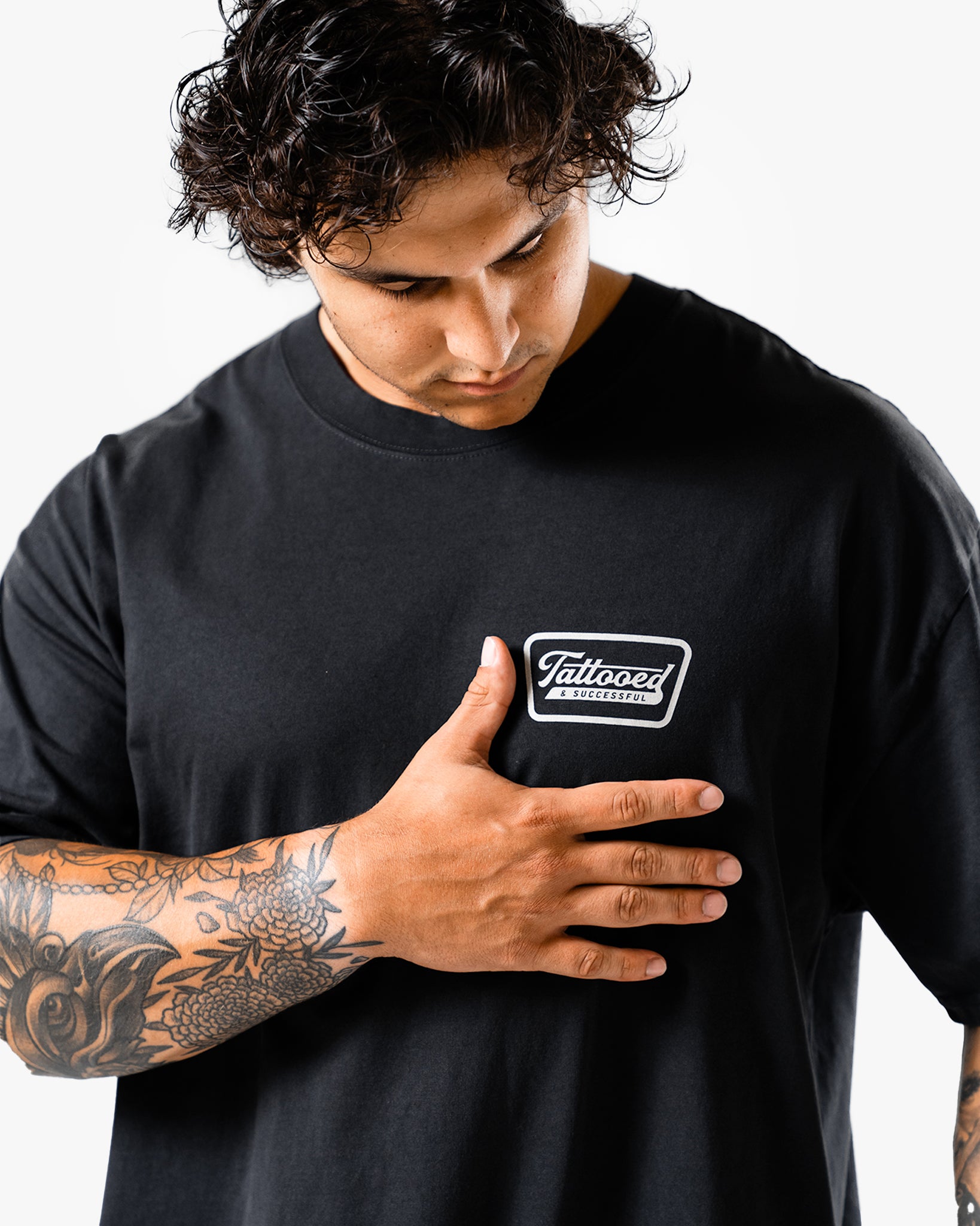 Oversize Vintage Tee - Asphalt