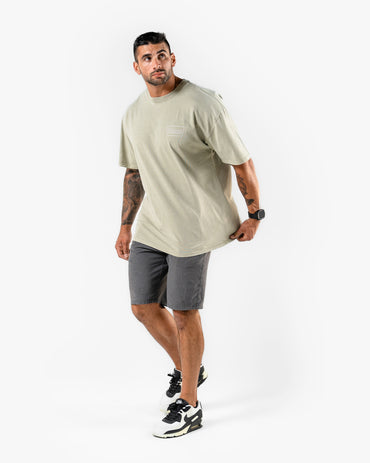 Oversize Vintage Tee - Eucalyptus