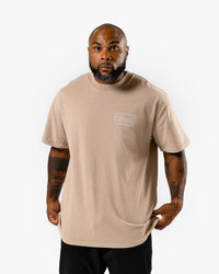 Oversize Vintage Tee - Khaki