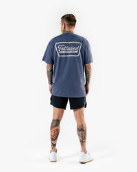 Oversize Vintage Tee - Indigo