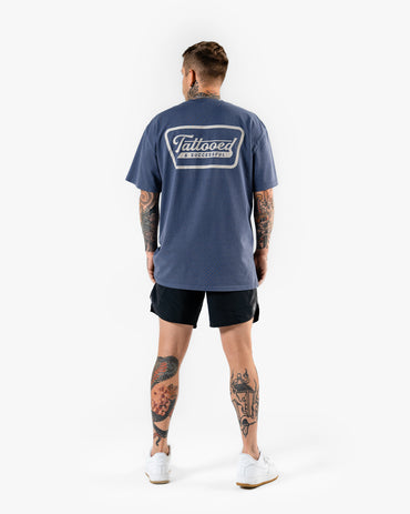 Oversize Vintage Tee - Indigo