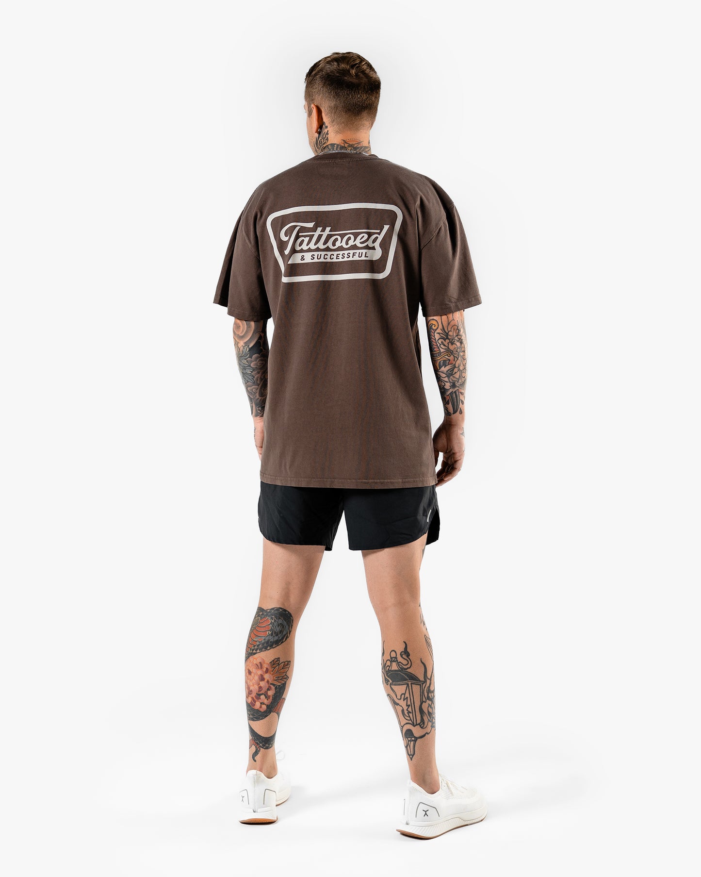 Oversize Vintage Tee - Tobacco