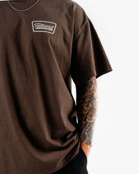 Oversize Vintage Tee - Tobacco