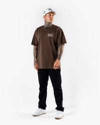 Oversize Vintage Tee - Tobacco