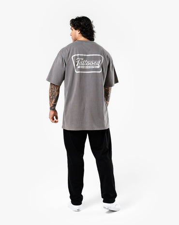 Oversize Vintage Tee - Faded Grey