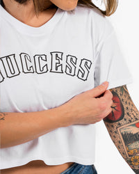 Success 18 Crop - White