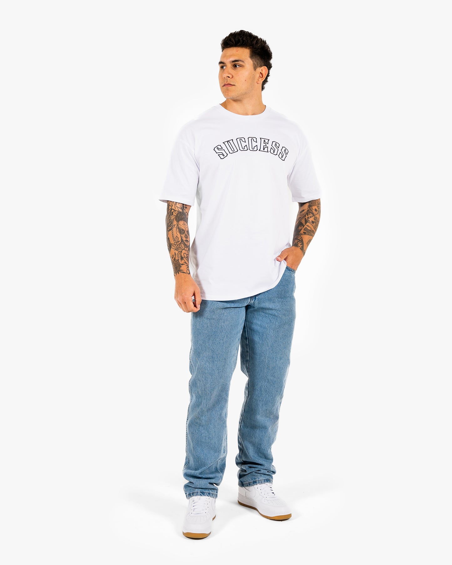 Success 18 Tee - White