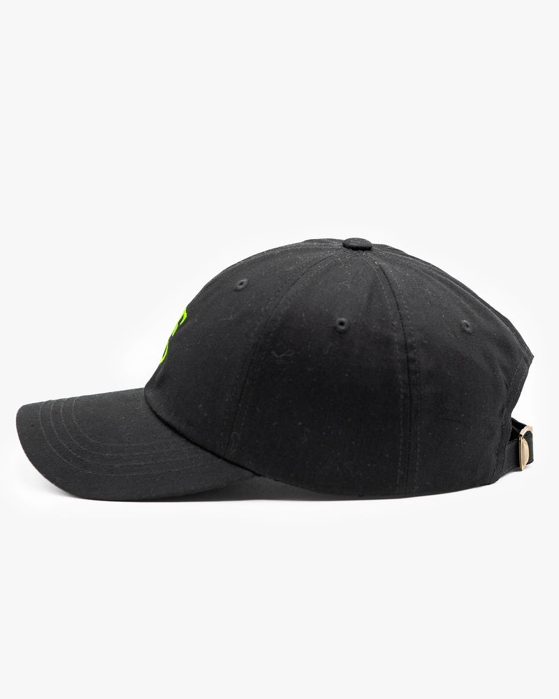 Icon Dad Hat - Black w/ Green