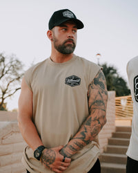 Brand Heavy Tank- Faded Khaki