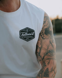 Brand Staple Tank- White