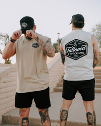 Brand Heavy Tank- Faded Bone