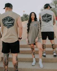 Brand Heavy Tank- Faded Bone