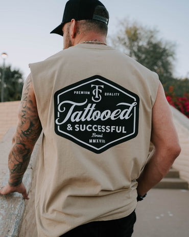 Brand Heavy Tank- Faded Khaki