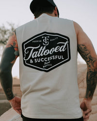 Brand Heavy Tank- Faded Bone