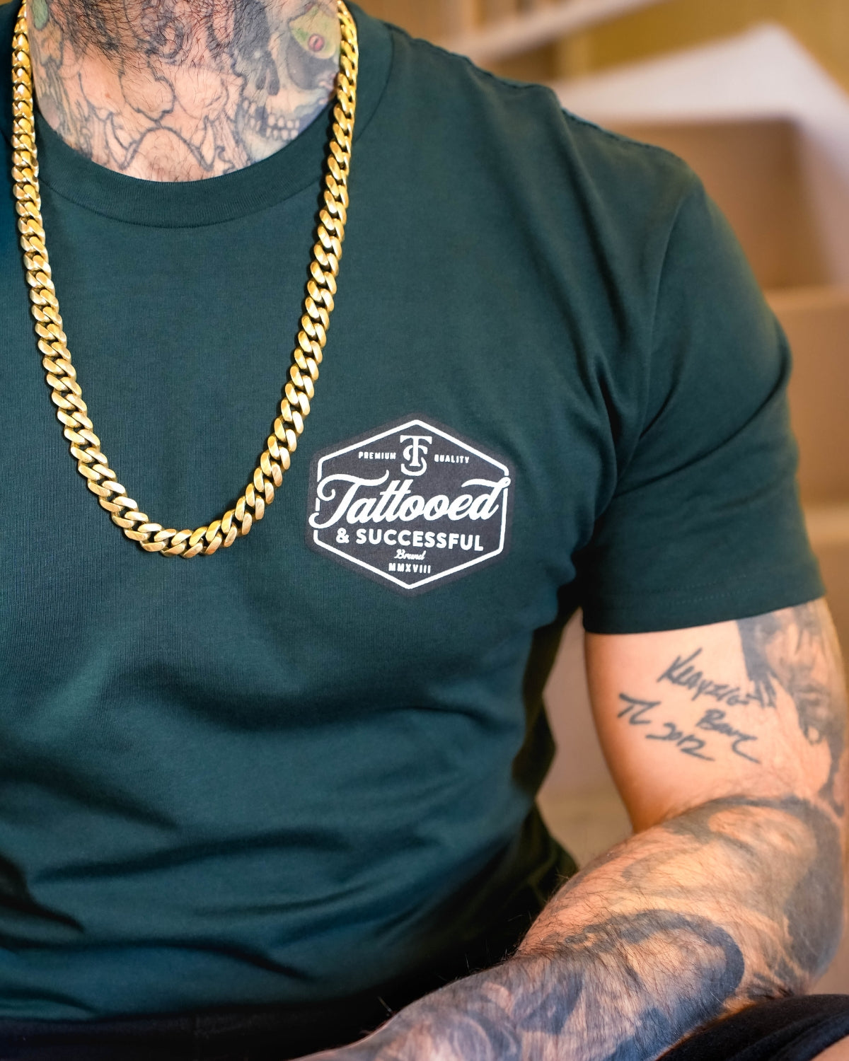 Brand Tee - Pine
