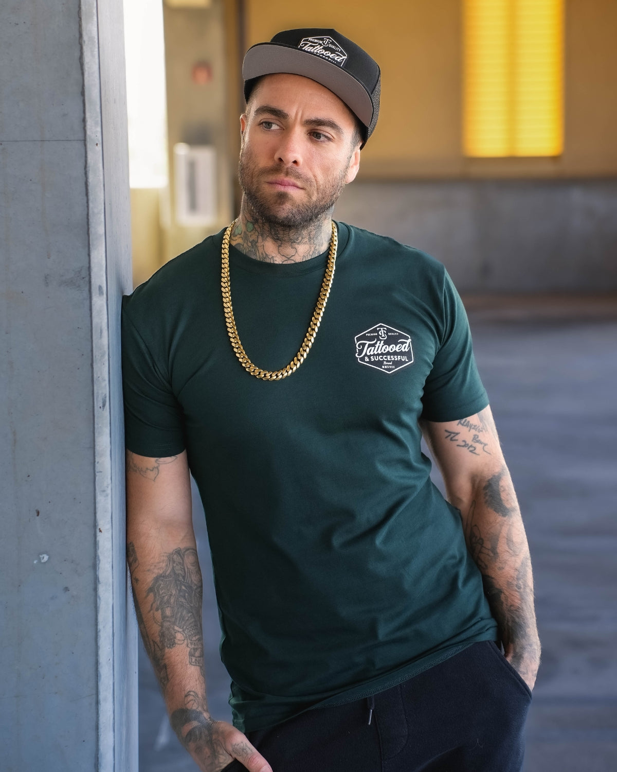 Brand Tee - Pine