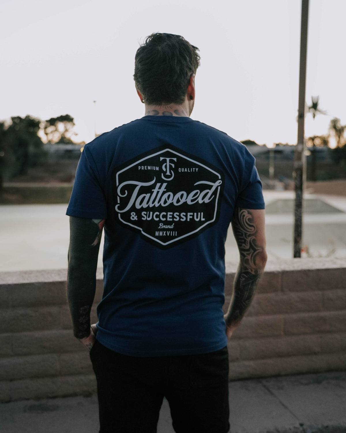 Brand Tee - Midnight