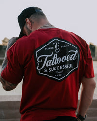 Brand Tee - Cardinal Red