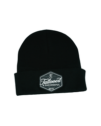 Brand Beanie- Black