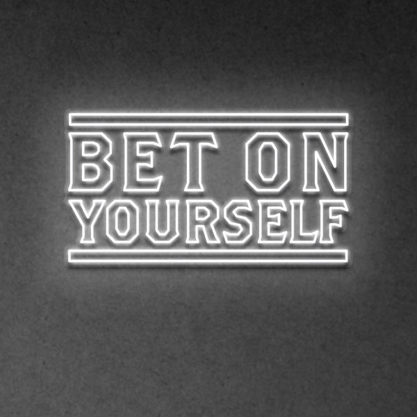 Bet on Yourself x Neon Icons