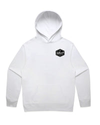 Brand Relax Hoodie- White