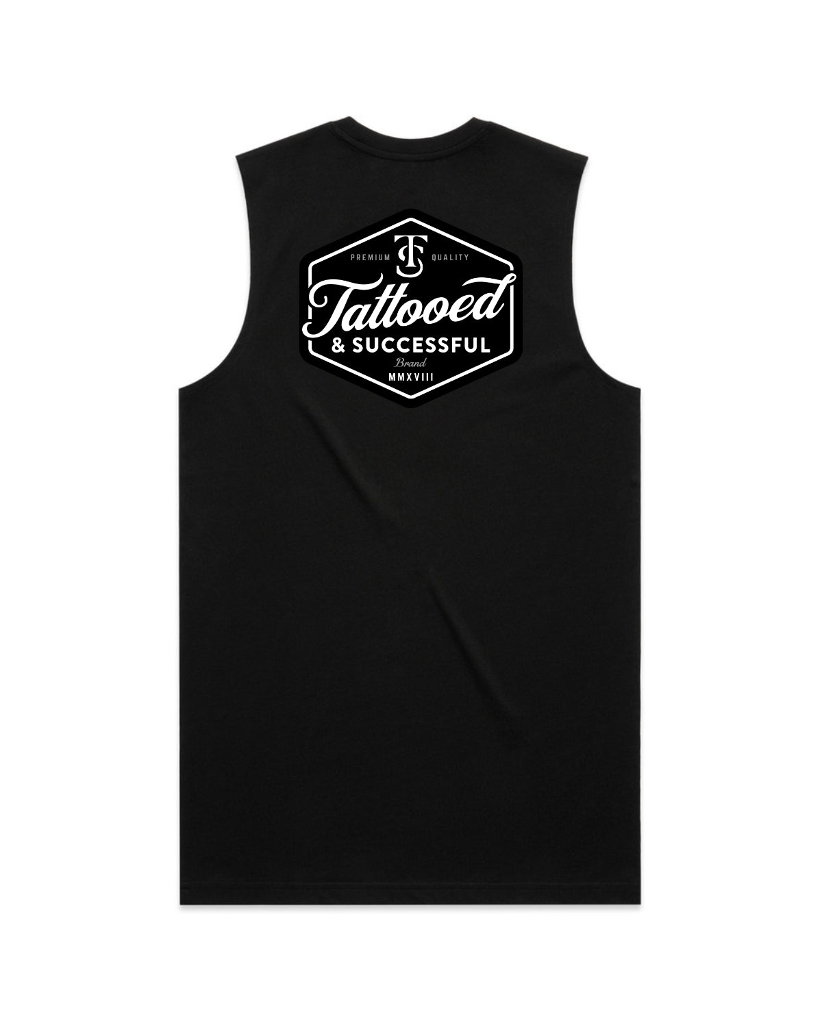 Brand Staple Tank- Black