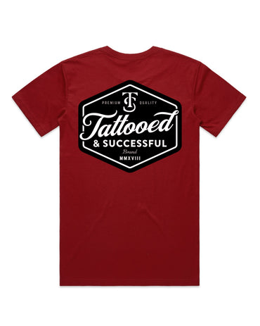 Brand Tee - Cardinal Red