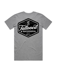 Brand Tee - Heather Grey